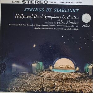Strings By Starlight Vinyl LP Record Slatkin Dragon Newman Rozsa